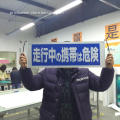 Custom Advertising Hand Held Rolling Banner